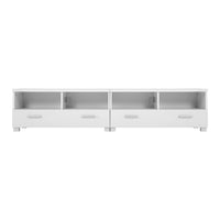 Artiss TV Cabinet Entertainment Unit 180cm White Eddie - ElectronX Plus