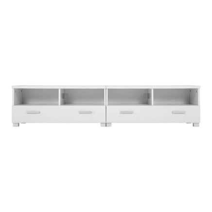 Artiss TV Cabinet Entertainment Unit 180cm White Eddie - ElectronX Plus