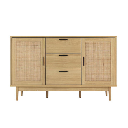 Artiss Rattan Buffet Sideboard - BRIONY Oak - ElectronX Plus