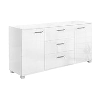 Artiss Buffet Sideboard High Gloss - White - ElectronX Plus