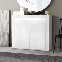 Artiss Buffet Sideboard LED - ARNO White - ElectronX Plus