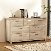 Artiss 7 Chest of Drawers - MAXI Pine - ElectronX Plus