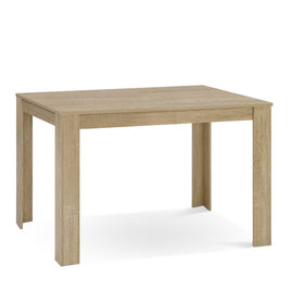 Artiss Dining Table Rectangular 4 Seater 120CM Oak Natu - ElectronX Plus