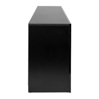 Artiss Entertainment Unit TV Cabinet LED 160cm Black Bobi - ElectronX Plus