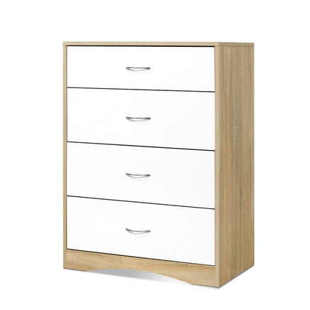 Artiss 4 Chest of Drawers - BURL - ElectronX Plus