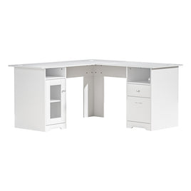 Artiss Corner Computer Desk Office Study Desks Table L-Shape Drawers Tables - ElectronX Plus