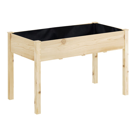 Greenfingers Garden Bed Elevated 120x60x80cm Wooden Planter Box Raised Container - ElectronX Plus