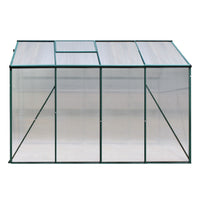 Greenfingers Greenhouse 2.52x1.9x1.83M Aluminium Polycarbonate Green House Garden Shed - ElectronX Plus