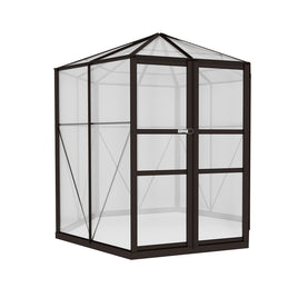 Greenfingers Greenhouse 2.4x2.1x2.32M Aluminium Polycarbonate Green House Garden Shed - ElectronX Plus