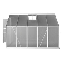 Greenfingers Greenhouse 3x2.5x1.95M Aluminium Polycarbonate Green House Garden Shed - ElectronX Plus