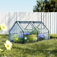 Greenfingers Greenhouse Flower Garden Shed Frame Tunnel Green House 180x90x90cm - ElectronX Plus