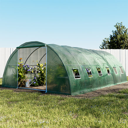 Greenfingers Greenhouse 6x4x2M Walk in Green House Tunnel Plant Garden Shed Dome - ElectronX Plus