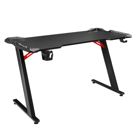 Artiss Gaming Desk Computer Desks LED Light 120CM - ElectronX Plus