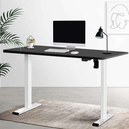 Artiss Standing Desk Motorised Sit Stand Desks Black 120CM - ElectronX Plus