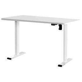 Artiss Standing Desk Motorised Sit Stand Desks White 120CM - ElectronX Plus