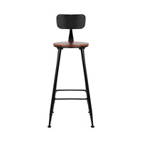 Artiss 4x Bar Stools Vintage Metal Chairs - ElectronX Plus