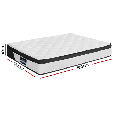 Giselle Bedding 30cm Mattress Euro Top Double - ElectronX Plus