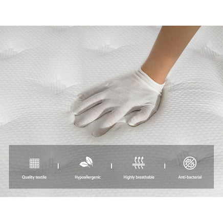 Giselle Bedding 30cm Mattress Euro Top Double - ElectronX Plus