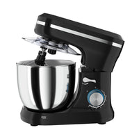 Devanti 3in1 Stand Mixer 8 Speed 5L Mix Master 400W Black - ElectronX Plus