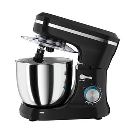 Devanti 3in1 Stand Mixer 8 Speed 5L Mix Master 400W Black - ElectronX Plus