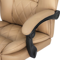 Artiss Executive Office Chair Leather Recliner Espresso - ElectronX Plus