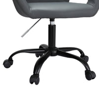 Artiss Office Chair Mid Back Grey - ElectronX Plus