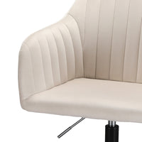 Artiss Office Chair Velvet Seat Cream - ElectronX Plus