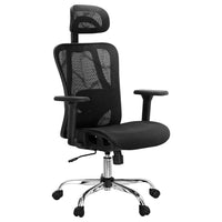 Artiss Ergonomic Office Chair Recline Black - ElectronX Plus