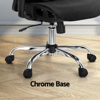 Artiss Ergonomic Office Chair Recline Black - ElectronX Plus