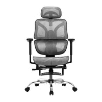 Artiss Ergonomic Office Chair Footrest Grey - ElectronX Plus