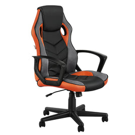 Artiss Gaming Office Chair Computer Executive Racing Chairs High Back Orange - ElectronX Plus