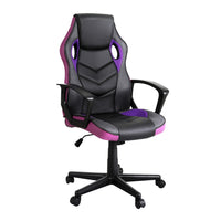 Artiss Gaming Office Chair Computer Chairs Purple - ElectronX Plus