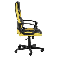 Artiss Gaming Office Chair Computer Executive Racing Chairs High Back Yellow - ElectronX Plus