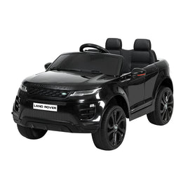 Kids Electric Ride On Car Land Rover Licensed Toy Cars Remote 12V Battery Black - ElectronX Plus