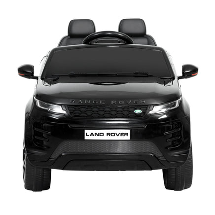 Kids Electric Ride On Car Land Rover Licensed Toy Cars Remote 12V Battery Black - ElectronX Plus