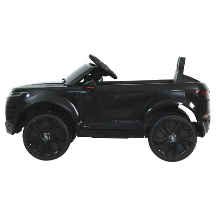 Kids Electric Ride On Car Land Rover Licensed Toy Cars Remote 12V Battery Black - ElectronX Plus