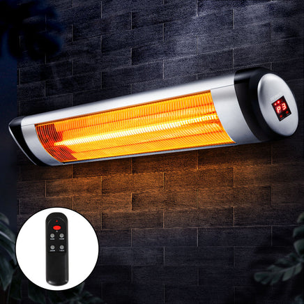 Devanti Electric Strip Heater Radiant Heaters 2000W - ElectronX Plus