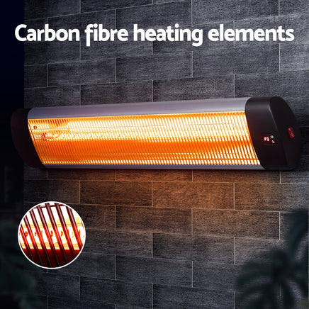 Devanti Electric Strip Heater Radiant Heaters 3000W - ElectronX Plus