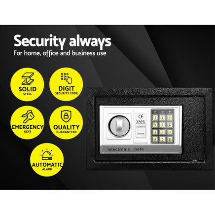 UL-TECH Security Safe Box 8.5L - ElectronX Plus