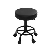 Artiss Salon Stool Round Swivel Chair - ElectronX Plus