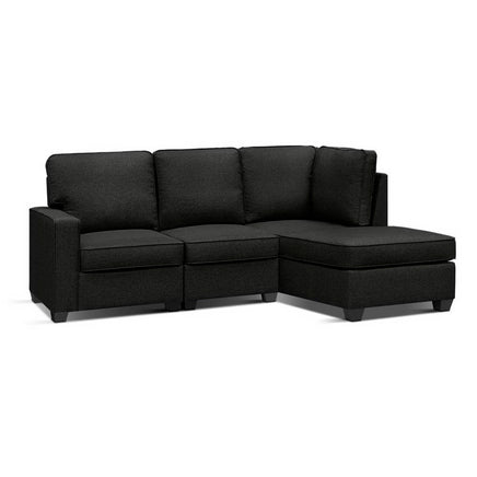 Artiss Modular Sofa Chaise Set 4-seater Dark Grey - ElectronX Plus