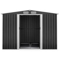 Giantz Garden Shed 2.58x3.14M w/Metal Base Sheds Outdoor Storage Workshop Shelter Sliding Door - ElectronX Plus