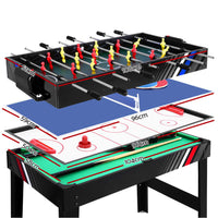 4-in-1 Games Table Soccer Foosball Pool Table Tennis Air Hockey Home Party Gift - ElectronX Plus