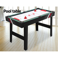 4-in-1 Games Table Soccer Foosball Pool Table Tennis Air Hockey Home Party Gift - ElectronX Plus