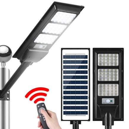 Leier 240 LED Solar Street Light Flood Motion Sensor Remote - ElectronX Plus