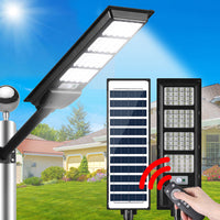 Leier 320 LED Solar Street Light Flood Motion Sensor Remote - ElectronX Plus