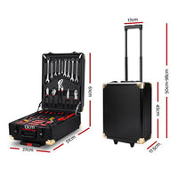 Giantz 816pcs Tool Kit Trolley Case Mechanics Box Toolbox Portable DIY Set - ElectronX Plus