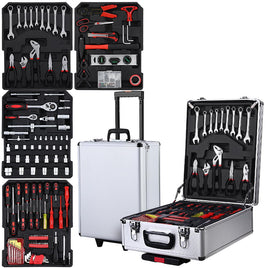 Giantz 786pcs Tool Kit Trolley Case Mechanics Box Toolbox Portable DIY Set - ElectronX Plus