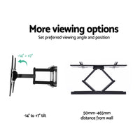 Artiss TV Wall Mount Bracket for 32"-70" LED LCD Full Motion Dual Strong Arms - ElectronX Plus