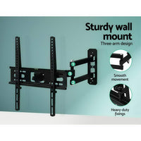 Artiss TV Wall Mount Bracket for 23"-55" LED LCD TVs Full Motion Strong Arms - ElectronX Plus